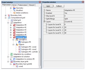 Lavel and layers  of adaptation